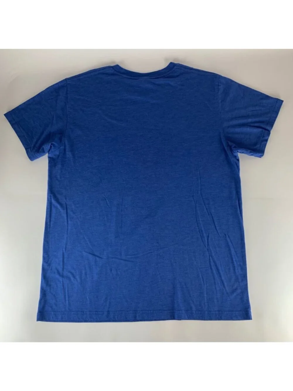 New England Patriots NFL Retro Blue Homage Short Sleeve Crewneck Shirt Mens XL